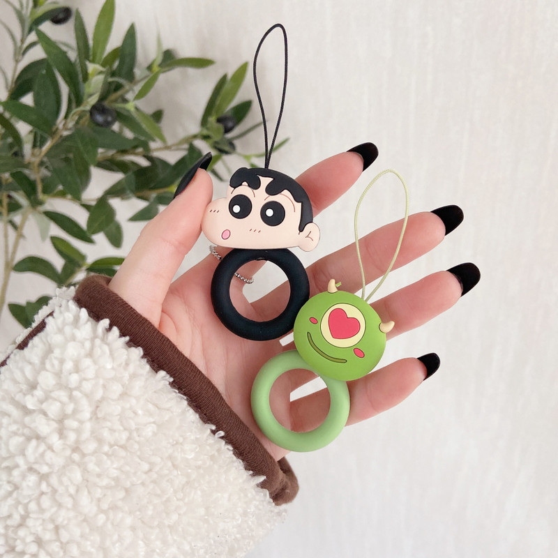 Slatki crtani silikonski, meki, otporni na mrlje, uže za mobilni telefon, U disk, privjesak, remen za prsten za prste