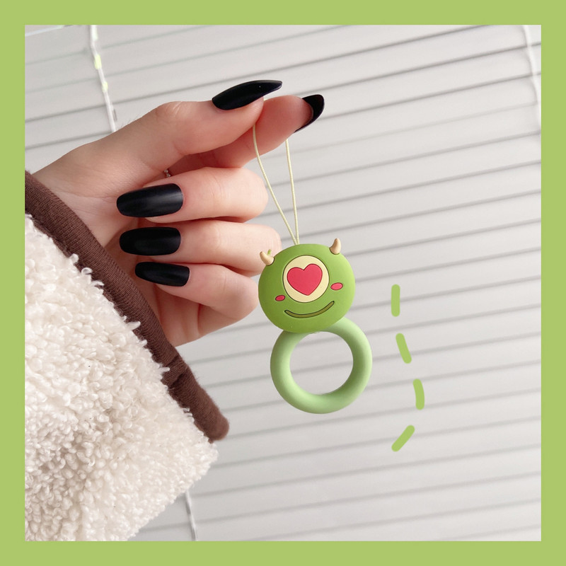 Slatki crtani silikonski, meki, otporni na mrlje, uže za mobilni telefon, U disk, privjesak, remen za prsten za prste