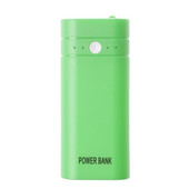 Mini USB port 2x 18650 akkumulátortöltő tartó Power Bank Box Shell Case Barkácskészlet 37MC