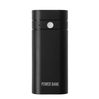 Mini USB port 2x 18650 akkumulátortöltő tartó Power Bank Box Shell Case Barkácskészlet 37MC