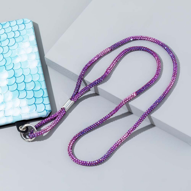 Pikk kivist reguleeritav telefonipael, eemaldatav kaelarihm, pael Kaelarihm, kaotsiminekuvastane telefoniümbrise tarvikud