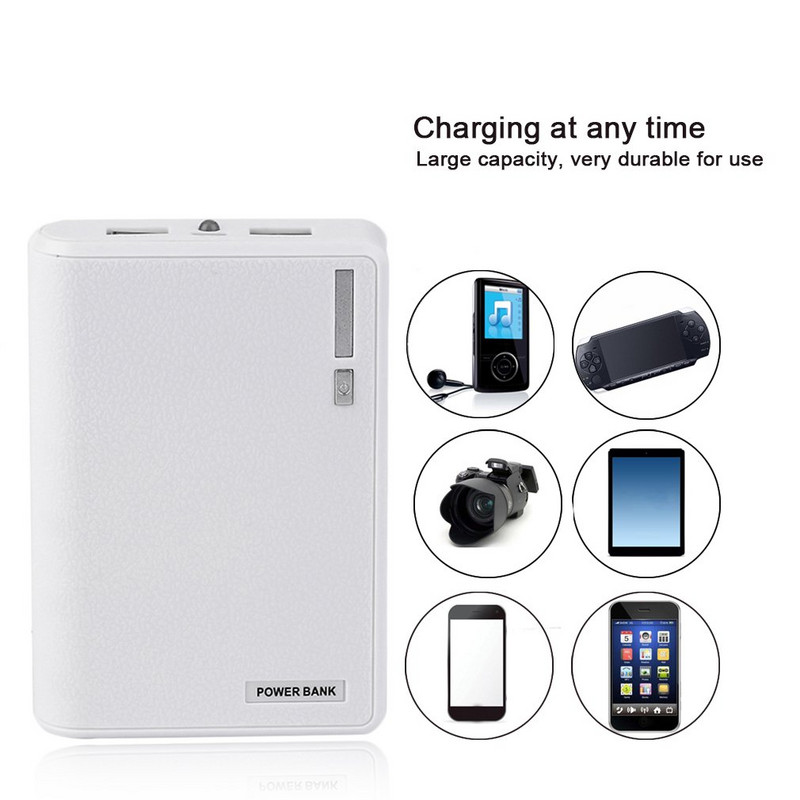 Power Bank Shell DIY 4*18650 Power Bank Case Welding Power Bank Charger Case PCBA Module Kits