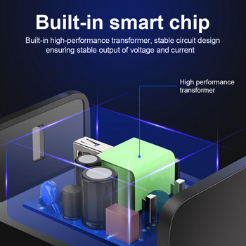 3A Quick Charge 3.0 USB зарядно устройство за iPhone13 12 11 Samsung Xiaomi Tablet Мобилен телефон Универсален стенен адаптер за бързо зарядно устройство QC 3.0