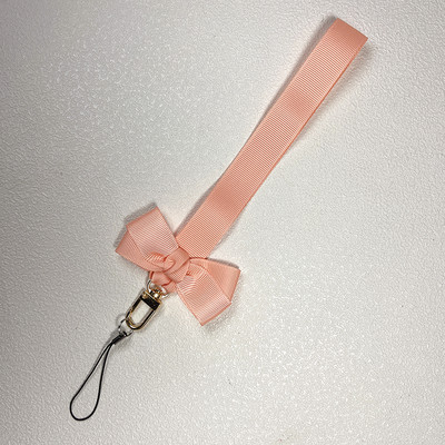 Bowknot mobiltelefon lánc medál univerzális kézszíj ajándék gyermekbarátoknak USB jelvény kulcstartó csuklópánt