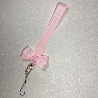Bowknot mobiltelefon lánc medál univerzális kézszíj ajándék gyermekbarátoknak USB jelvény kulcstartó csuklópánt