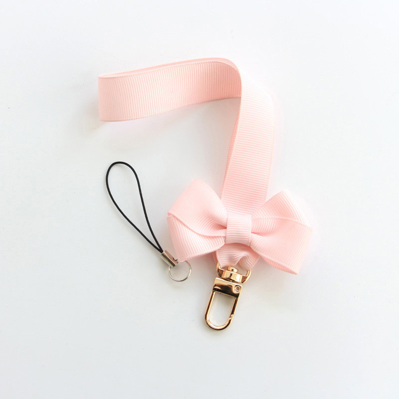 Bowknot lanac za mobilni telefon, privjesak, univerzalni remen za ruku, poklon za djecu, prijatelje, USB značku, privjesak za ključeve, uže za zapešće