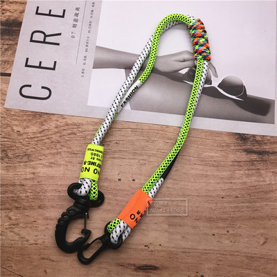 Curele pentru telefon mobil Breloc Breloc Braid Twist Nylon Curele pentru telefon Mânere de centură Funie DIY Bag Accesorii Piese