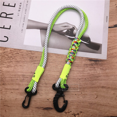 Curele pentru telefon mobil Breloc Breloc Braid Twist Nylon Curele pentru telefon Mânere de centură Funie DIY Bag Accesorii Piese