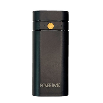 Cutie de baterii 2x18650 5V îmbunătățită, fără sudură Jacking DIY Power Bank Kit Accesoriu 2.1A5V Intrare și ieșire Durabil- 55KC