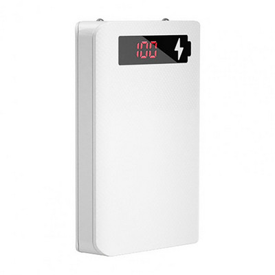 L5 Power Bank Case Széf Levehető Power Bank Box LED digitális kijelző 5x18650 Töltőtok Okostelefonhoz Barkács töltőház
