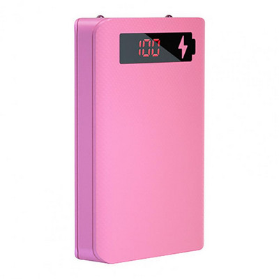 L5 Power Bank Case Széf Levehető Power Bank Box LED digitális kijelző 5x18650 Töltőtok Okostelefonhoz Barkács töltőház