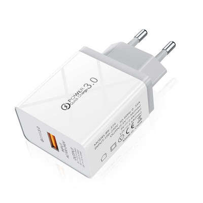 Lovebay 48W Quick Charger 3.0 USB töltő iphone Samsung Tablet EU US Plug Wall Mobiltelefon töltő adapter Gyors töltés