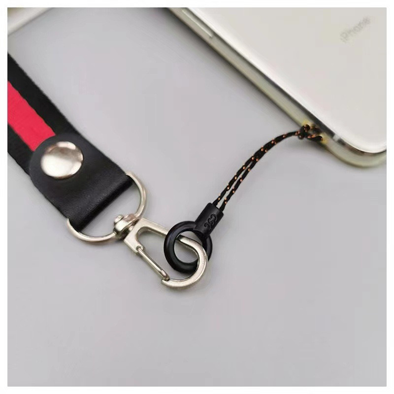 Csc Mali crni konop Diy Dodaci Odvojiva kopča za zrakoplov Remen Glava užeta Veleprodajna uzica za ključeve Uzica za mobitel