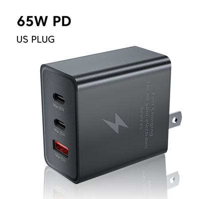 105 W USB C gyorstöltő 3 portos mobiltelefon C típusú töltő Quick Charge 3.0 tápadapter iPhone 12 13 Pro Xiaomi Samsung telefonhoz
