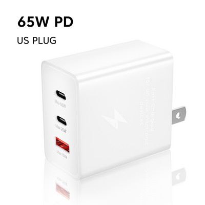 105 W USB C gyorstöltő 3 portos mobiltelefon C típusú töltő Quick Charge 3.0 tápadapter iPhone 12 13 Pro Xiaomi Samsung telefonhoz