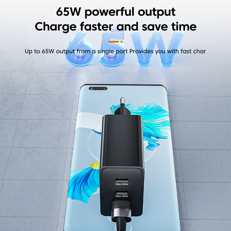105W USB C brzi punjač s 3 priključka za mobilni telefon tipa C punjač Quick Charge 3.0 adapter za napajanje za iPhone 12 13 Pro Xiaomi Samsung