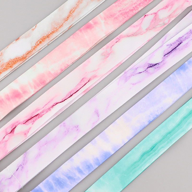 Kopča remena za kameru s ispisom mramora Odvojivi remen oko vrata za ključ ID iskaznicu Remen za mobilni telefon Držač značke DIY uže za vješanje