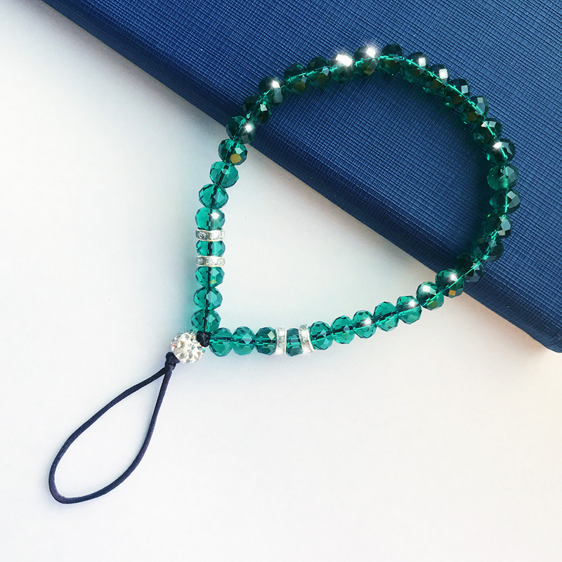 JONSNOW 13 cm pikkune mobiiltelefoniriba Bling Diamond kaelapael iPhone`ile Samsung Huawei Xiaomi telefoni MP3 randmeköis kristall