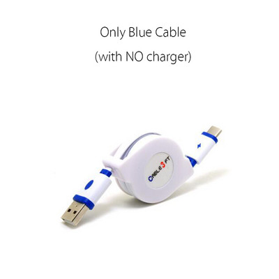 Cablu USB tip C retractabil 1M 2M 3M Cablu de încărcare USB C Adaptor încărcător telefon Cablu cablu de încărcare tip c pentru Samsung Huawei