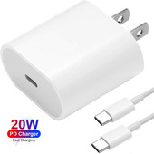 PD 20 W USB-C hálózati adapter töltő US EU Plug QC4.0 okostelefon gyorstöltő ipad pro 2021 2020 2018 11`` 13`` iPhone 12 11 készülékhez