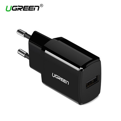 Ugreen 5V 2.1A USB töltő iPhone 14 13 12 pro max X 8 gyors fali töltő adapter Samsung S21 Xiaomi Redmi telefontöltőhöz