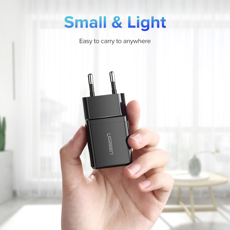 Ugreen 5V 2.1A USB punjač za iPhone 14 13 12 pro max X 8 Adapter za brzi zidni punjač za Samsung S21 Xiaomi Redmi telefon punjač