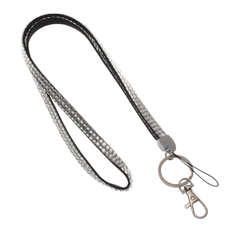 1 kom. bedževi, držač kartice s dijamantskim dijamantima, remen za oko, koji se može uvući, viseći konop, ogrlica, remen za mobilni telefon