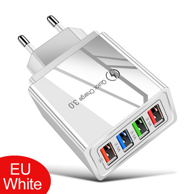 Încărcare rapidă 3.0 4.0 USB încărcător de telefon Adaptor de alimentare CA de călătorie cu încărcare rapidă universală pentru iPhone Samsung Xiaomi încărcător pentru tablete