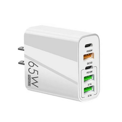 65 W USB Type C töltő USB Quick Charge 3.0 5 portos mobiltelefon gyors PD töltő adapter iPhone14 13 Pro Max telefonhoz Samsunghoz