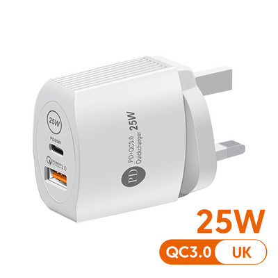 Olaf PD 25W USB C įkroviklis Telefono įkroviklis Greitas įkrovimas C tipo įkroviklis Greitas įkrovimas 3.0 Adapteris iPhone Xiaomi Huawei Samsung