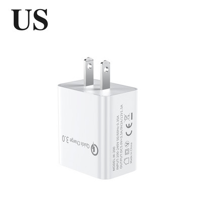 5V 3.1A digitális kijelzős USB töltő iPhone töltőhöz 3.0 USB gyorstöltő fali telefon töltő iPhone 12 11 Samsung Xiaomihoz