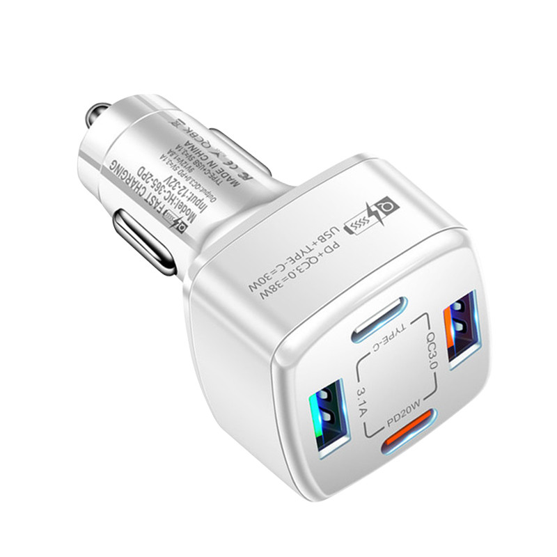 Dvostruki USB C auto punjač Brzo punjenje USB tip C Brzi punjač PD QC3.0 za iphone Samsung Xiaomi auto punjač za telefon KABEL