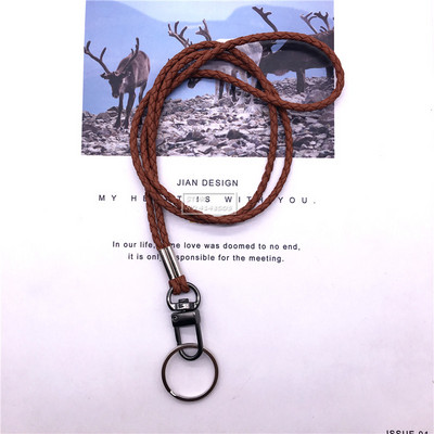 Nylon üreges nyakszíj klipszel és zsinórral a kulcsok azonosító jelvénytartójához kamera mobiltelefon iPod MP3 MP4 USB flash meghajtóhoz