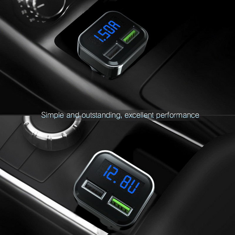 KEBIDU Dual USB auto punjač za mobilni telefon Tablet GPS 4.8A brzi punjač auto-punjač Dual USB auto punjač adapter za auto u autu