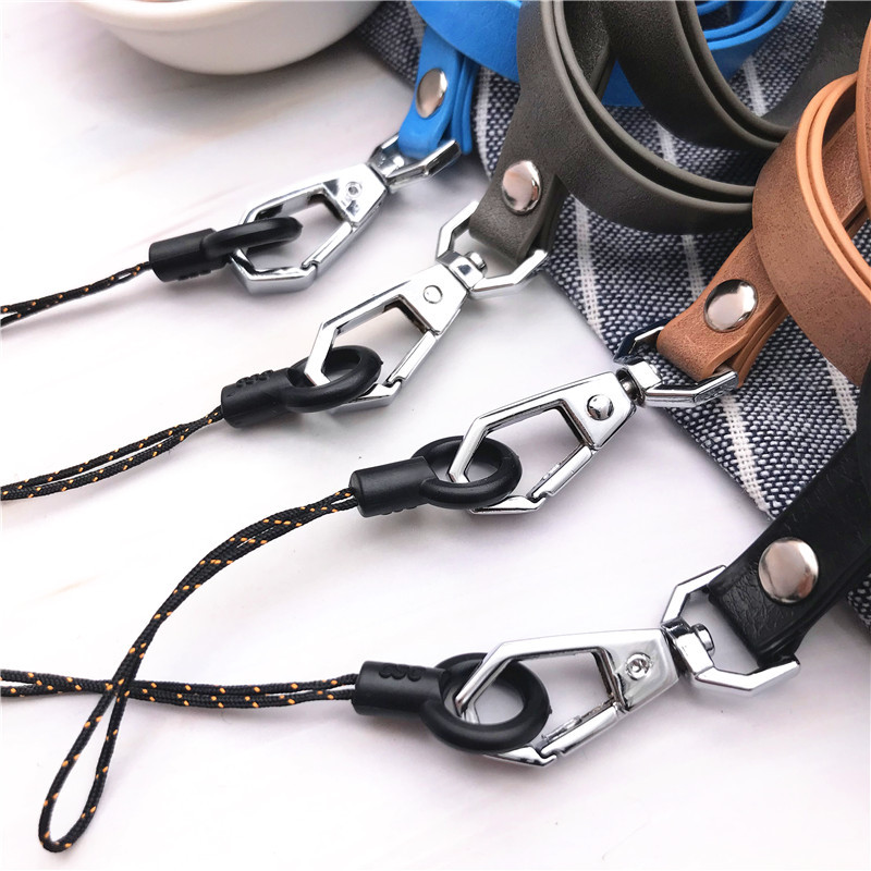 Poslovne trake od PU kože Traka za vrat za identifikacijsku propusnicu, značka za teretanu, ključ za teretanu, USB držač za mobitel, DIY konop za vješanje, larijat