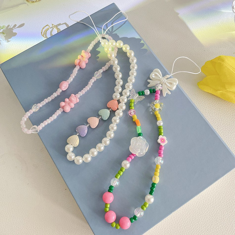 cvjetni privjesak za ruke Remen za pametne telefone Trake za iPhone/Samsung Kućište Privjesci Privjesak Privjesak Lanac za ključeve Remen za mobilni telefon