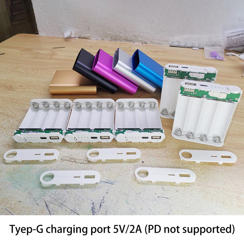 Kutija za pohranu baterija Visoka stopa pretvorbe Punjenje Zaštita od pražnjenja Bez lemljenja Brzo punjenje Ponovljiva zamjena Uredski AC