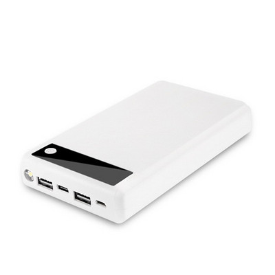 6*18650 Power Bank tok Dual USB Type C Micro USB zseblámpa Mobiltelefon töltő DIY Shell 18650 akkumulátortartó töltődoboz
