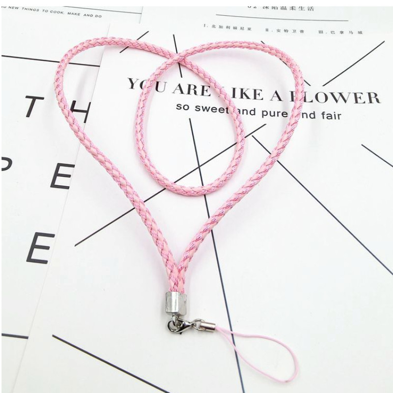 Nova vrpca od pletenog užeta za mobilni telefon, lanac džempera od pletenice koji visi oko vrata