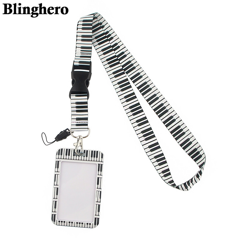 CB0198 Notă muzicală pian Breloc Art Snur pentru chei Breloc Snur Curea pentru accesorii pentru telefon Snur Curea pentru gât Breloc