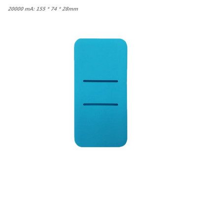 Puha 10000/20000mAh dupla USB csúszásmentes töltőfedélhez