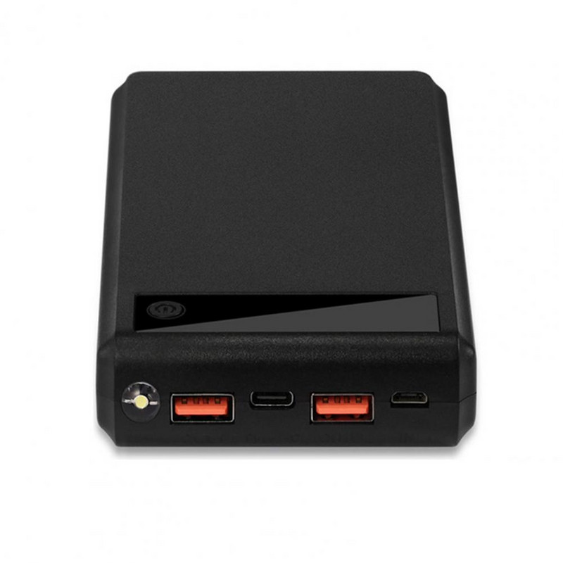 Praktična 6 X 18650 mobilna Power Bank školjka za višekratnu upotrebu velikog kapaciteta s jakom svjetiljkom Power Bank školjka za pametni telefon