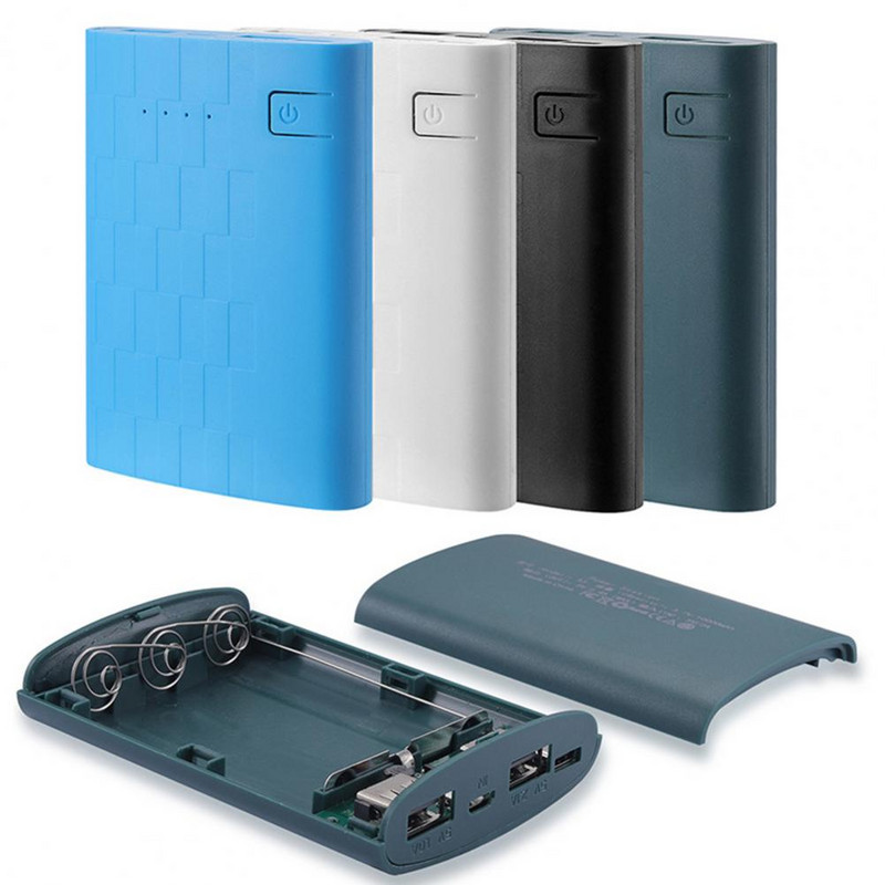 Korisno, čvrsto kućište za napajanje Indikator baterije 3x18650 baterije, zamjena Power Bank Shell, široka kompatibilnost