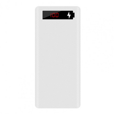 2021 legújabb univerzális L8 Power Bank tok digitális kijelzővel LED világítás, hegesztésmentes 18650 akkumulátortöltő doboz kültéri használatra