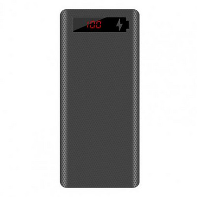 2021 legújabb univerzális L8 Power Bank tok digitális kijelzővel LED világítás, hegesztésmentes 18650 akkumulátortöltő doboz kültéri használatra