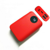 10000 mAh DIY Power Bank Shell tok töltődoboz 3*18650 LED digitális kijelző Poverbank 2 USB Micro Type-c Powerbank Shell