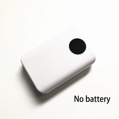10000 mAh DIY Power Bank Shell tok töltődoboz 3*18650 LED digitális kijelző Poverbank 2 USB Micro Type-c Powerbank Shell