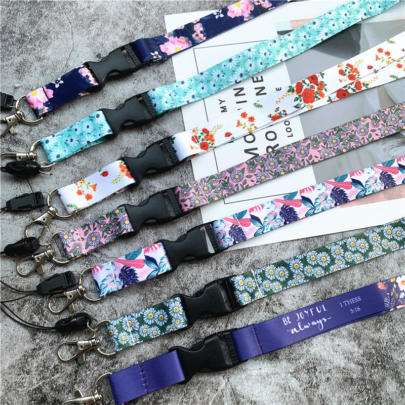 Traka za vezivanje za telefon Šarm Mali svježi dodaci za mobilne telefone Cvijeće Ogrlica od užeta Luksuzni privjesak za ključeve koji se može ukloniti Landyard