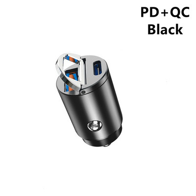 2022-es bővített USB autós töltő 5A Type C PD QC 30W gyorstöltő telefonadapter iPhone 13 12 11 Pro Max 8 Xiaomi Samsung s22 telefonhoz
