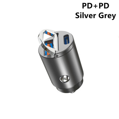 2022-es bővített USB autós töltő 5A Type C PD QC 30W gyorstöltő telefonadapter iPhone 13 12 11 Pro Max 8 Xiaomi Samsung s22 telefonhoz